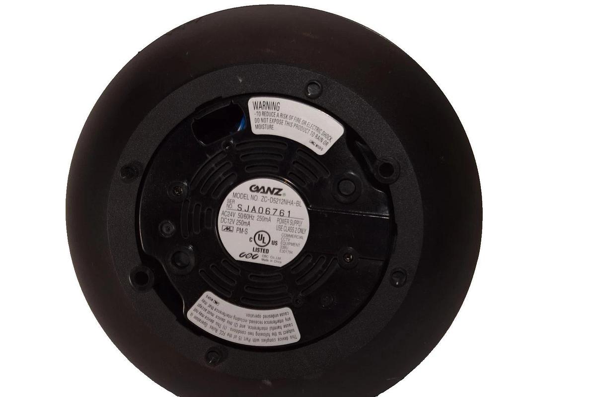 Used Ganz ZC-D5212NHA-BL 24Vac 5.0-50mm Security Surveillance Camera ZCD5212NHABL