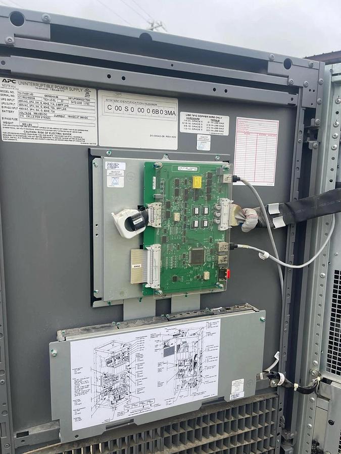 Used Schneider APC Galaxy 5000 UPS, Power Supply, 60kva, 72-174001-00 72-174052-10