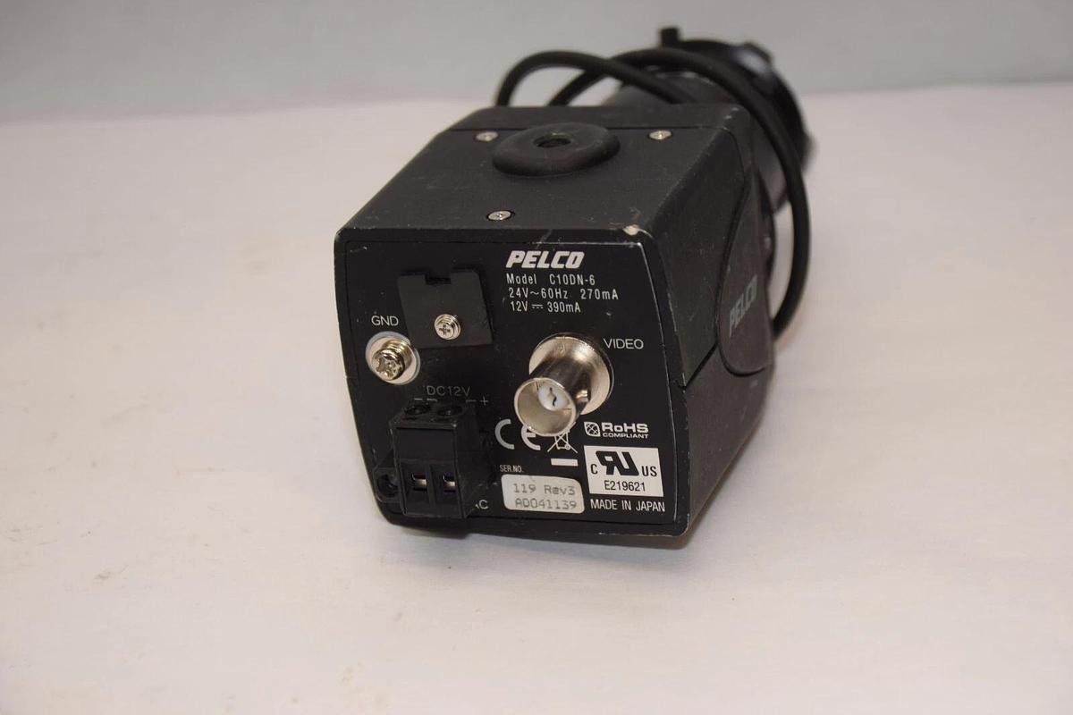 Used Pelco Ultria Hi-Res C10DN-6  Day/Night Security Camera CCTV with 1.8-3.6mm Lens