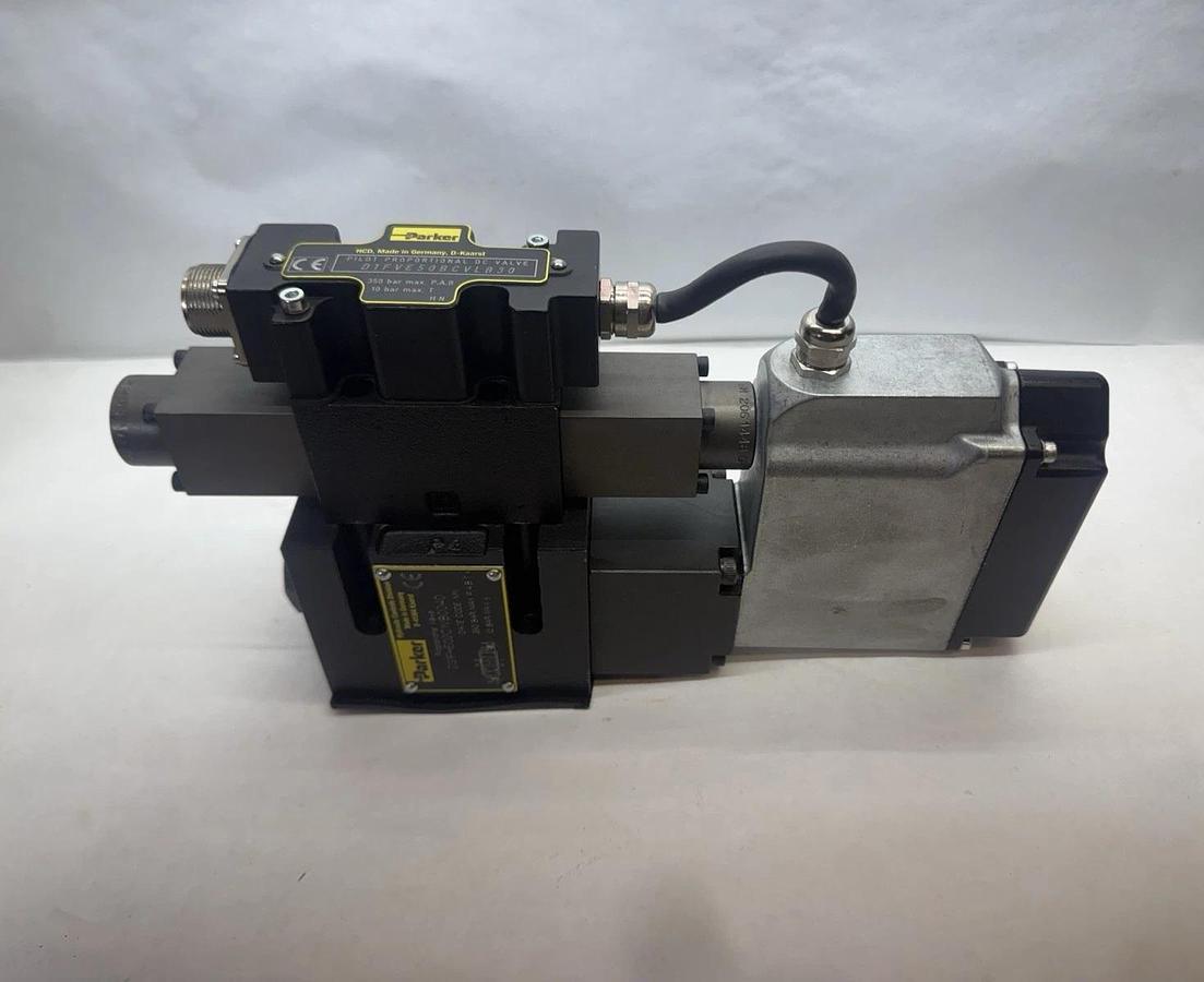 Parker Servo Valve Proportional Hydraulic D1FVE50BCVLB30 D31FHE02C1VB0040 (New)