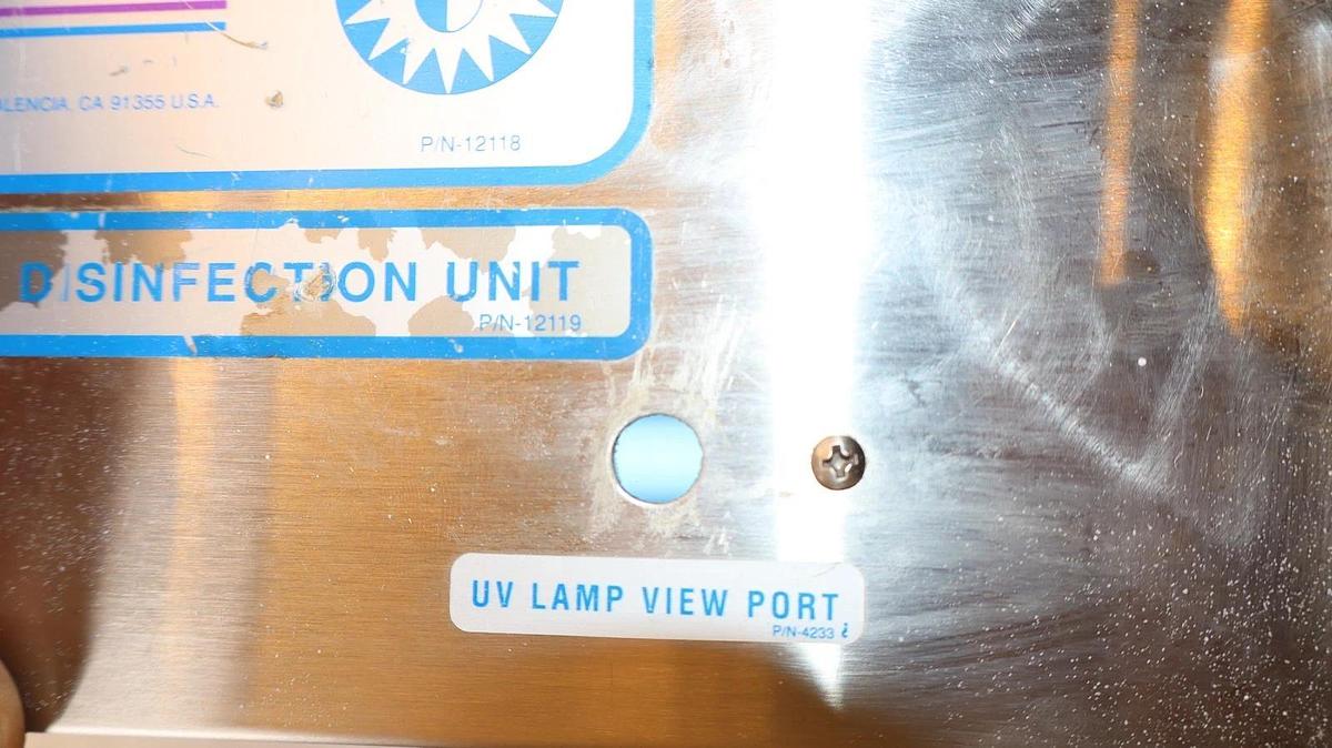 Used AQUAFINE CORP. SP-1 , SP1 120V 60Hz 0.14A Ultraviolet Disinfection Unit