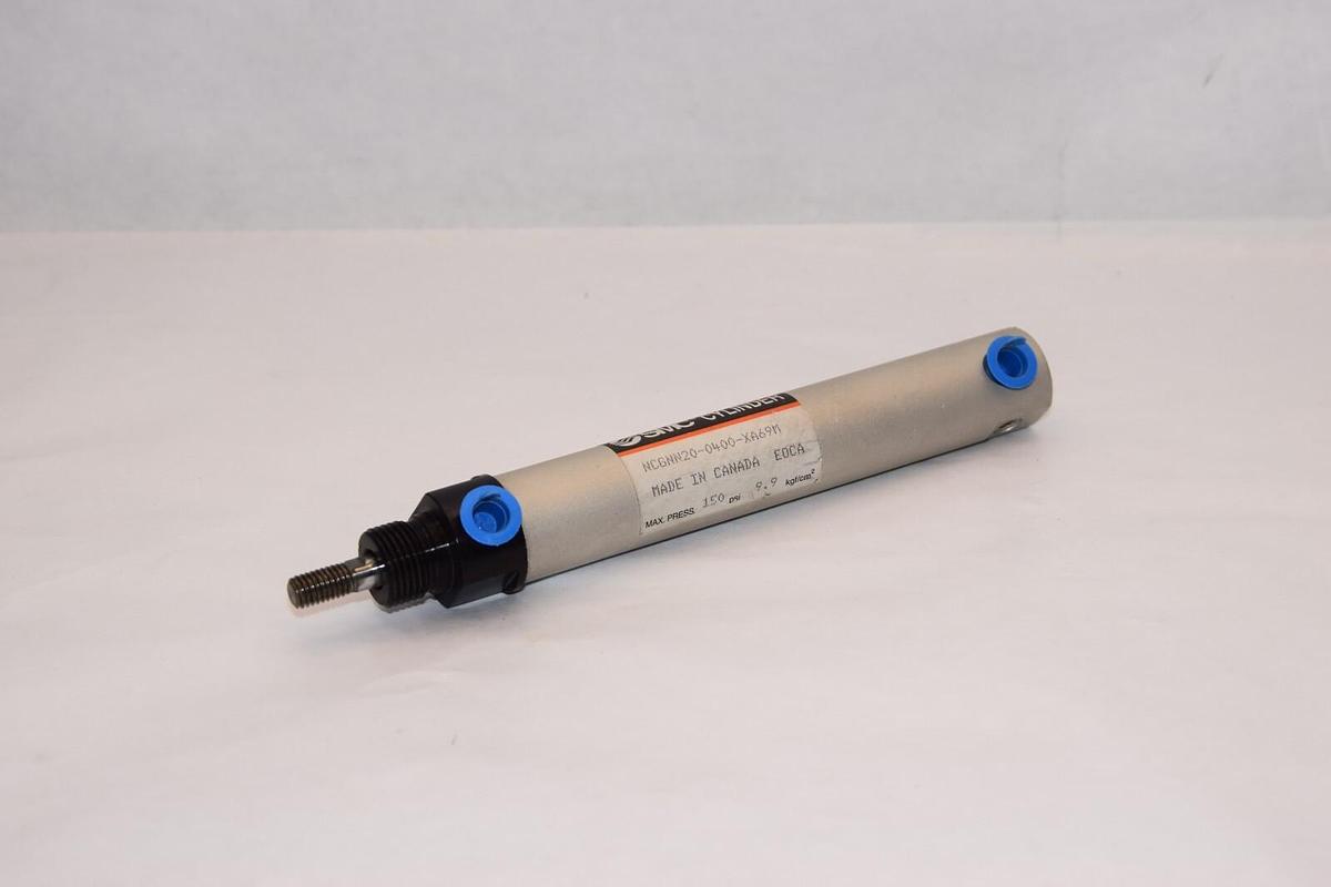 (NEW) SMC NCGNN20-0400-XA69M 150psi Air Cylinder