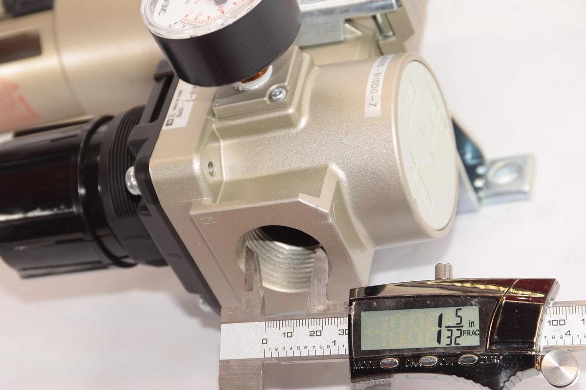 (NEW) SMC AF60-N10D-Z / AR60-N10-Z / AC60B-N10DG-Z Regulator Combo W/Gauge