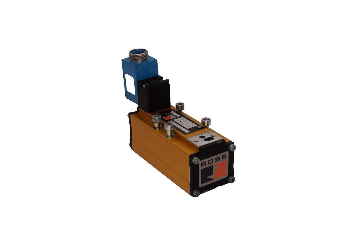 Used Ross W6077B3431 1-10Bar Pneumatic Solenoid Valve