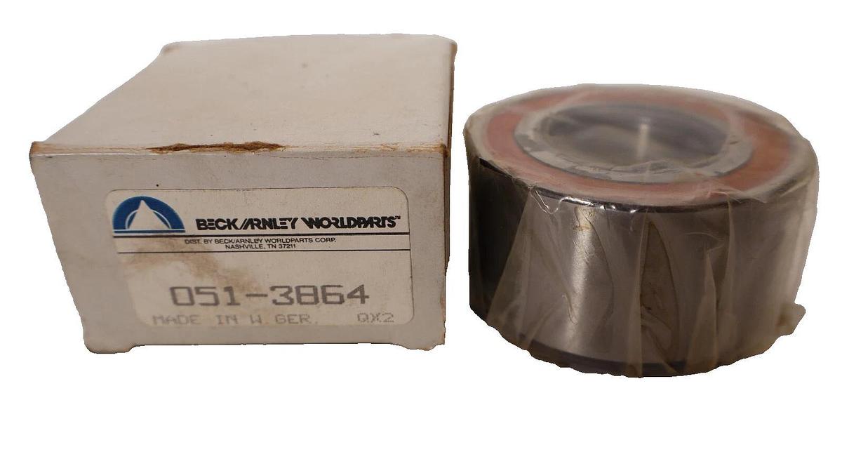 (NEW) BECK ARNLEY WORLDPARTS 051-3864 , 0513864 Wheel Bearing