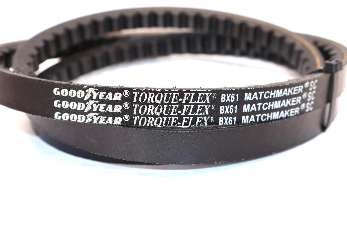 Goodyear Cogged V-Belt Belt BX61 BX-61 Torque-Flex Matchmaker (New)