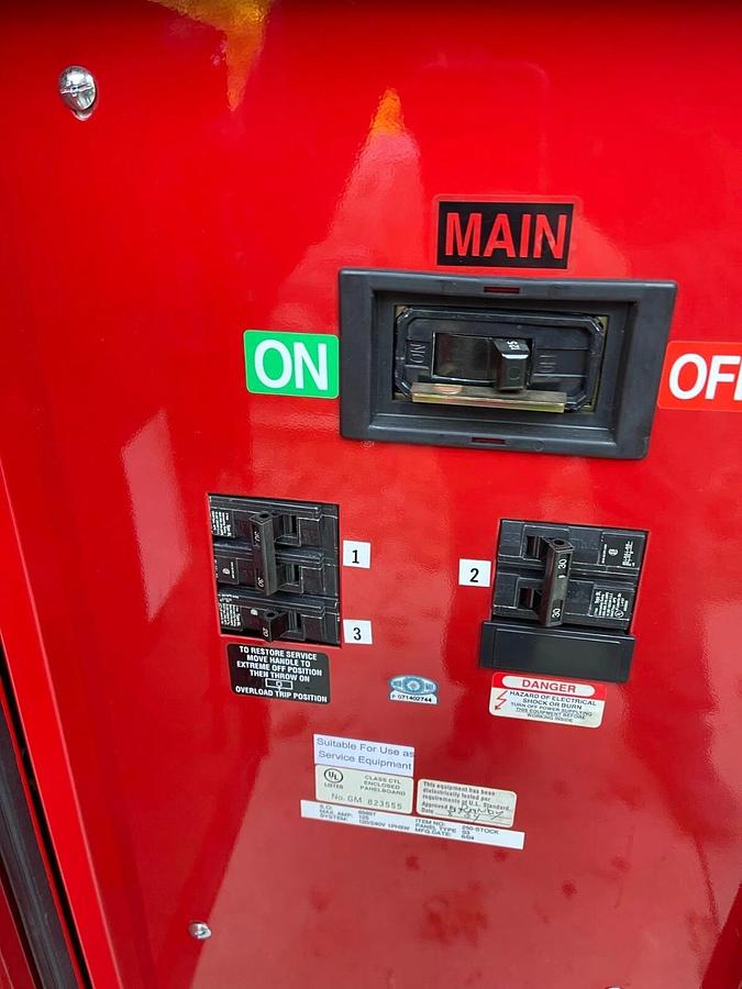 Porta-Safe Portable Electric Load Center SH-480V S2T25 25kva