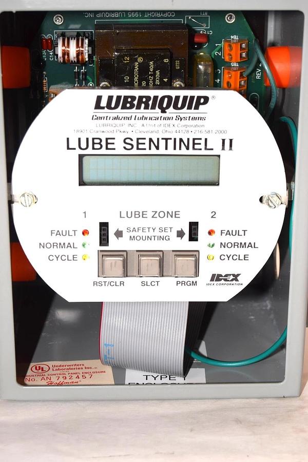 Lubriquip Lube Sentinel II Assembly Enclosure Box Monitor 162-300-690 1ph (NOS)