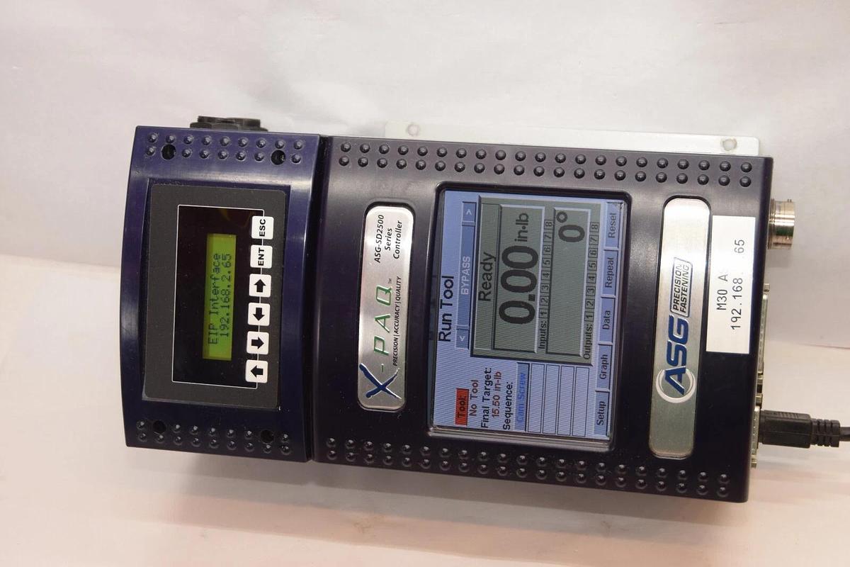 Used ASG ASG-SD2500 , 476-ASG-NW2500 W/ ASG-CT2500 CT2500 X-Paq Controller Module