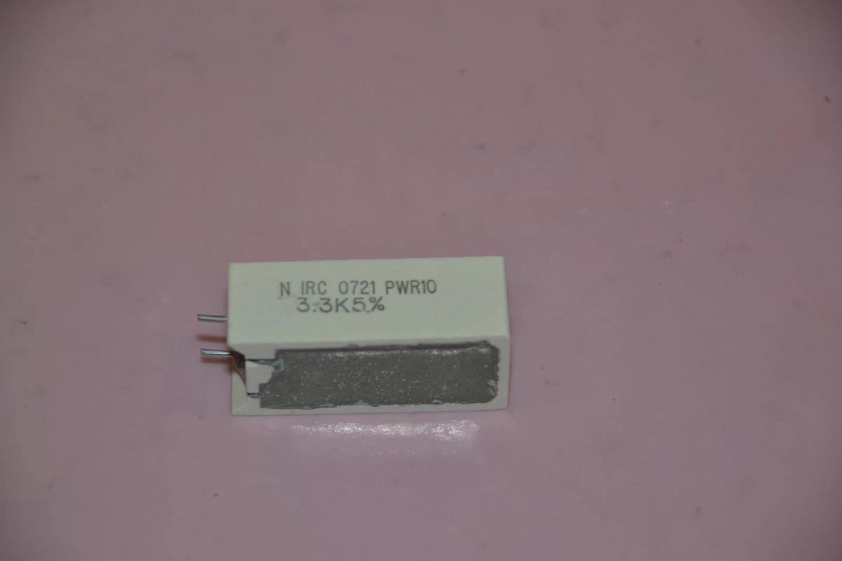 Lot 77 Siemens IRC Switches PWR103301J PWR-10-3.3K-5 NIRC 0721 PWR10 3.3K5% NEW