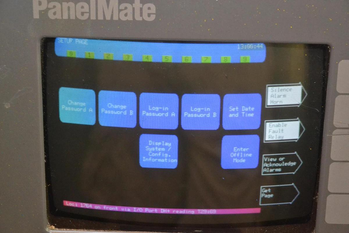 Used Eaton IDT PanelMate CRT Module 91-00992-02 w/ Controller 92-00607-02 110/230v