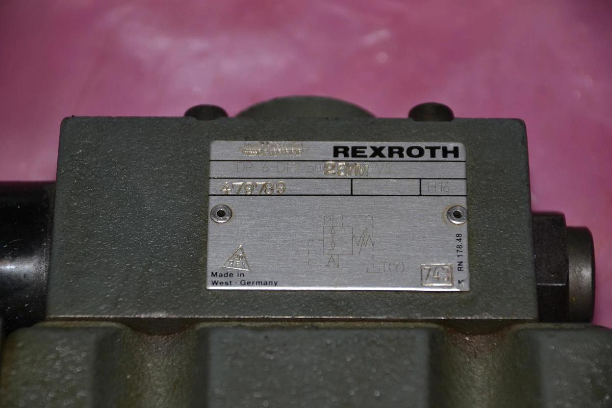 Used REXROTH VALVE 3DR 10 P2-50/25Y 3DR10P25025Y 3DR 10 P2 50/25Y DR 6 DP2-50 25YMW5