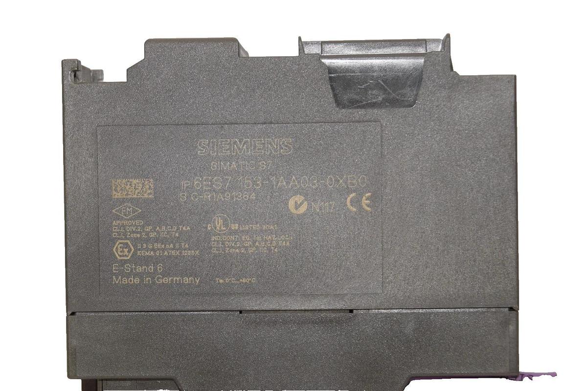 Used Siemens Simatic S7 Digital Interface Module 6ES7 153-1AA03-0XB0 6ES71531AA030XB0
