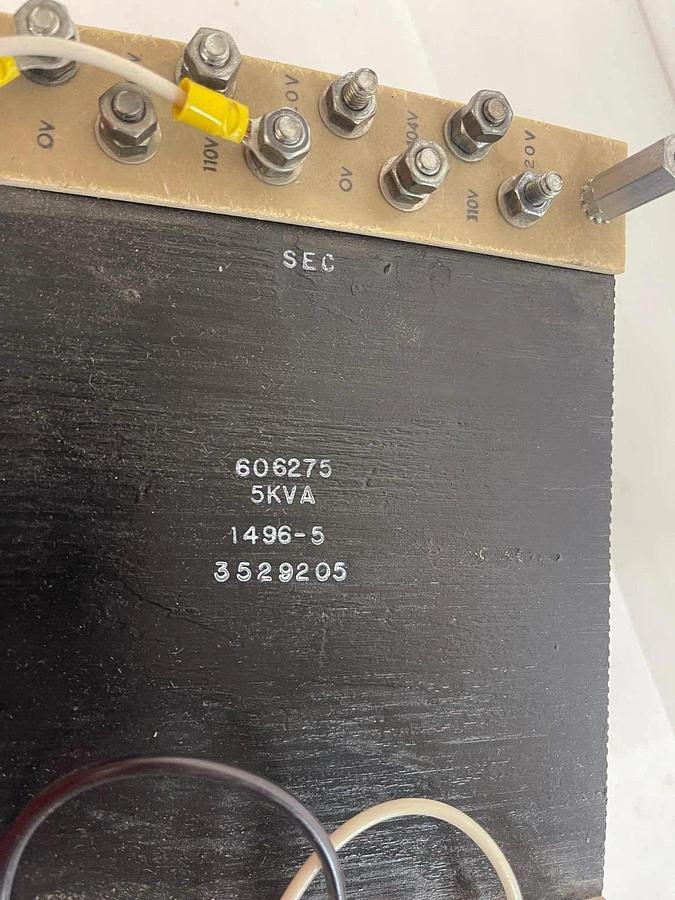 Used Transformer 606275 5kva 5 KVA 1496-5 3529205
