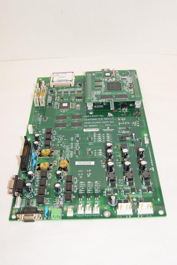 (NEW) EMERSON / LIEBERT 02-817849-00 Rev 17 02-806802-00 Rev 5 HMI-II Assy Board