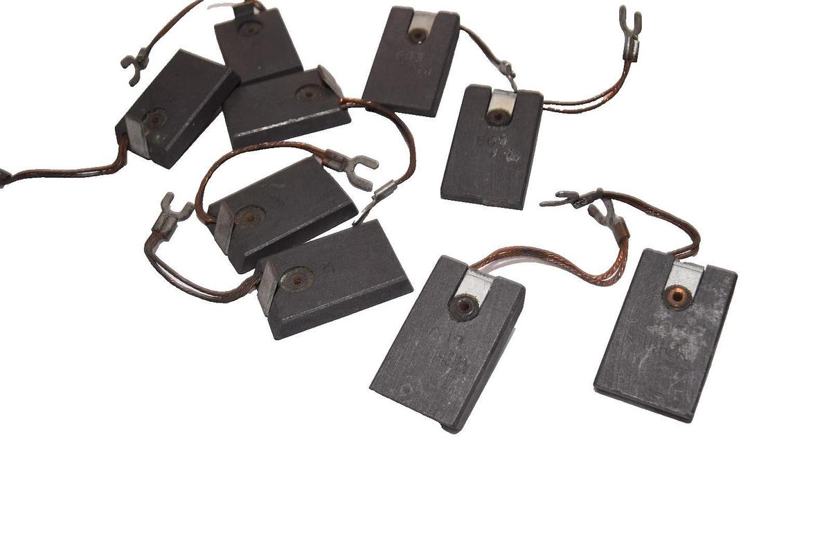 Southern Carbon Motor Brush Brushes 603 JK 1-1/4" x 3/8" x 2" (New, Lot of 9)