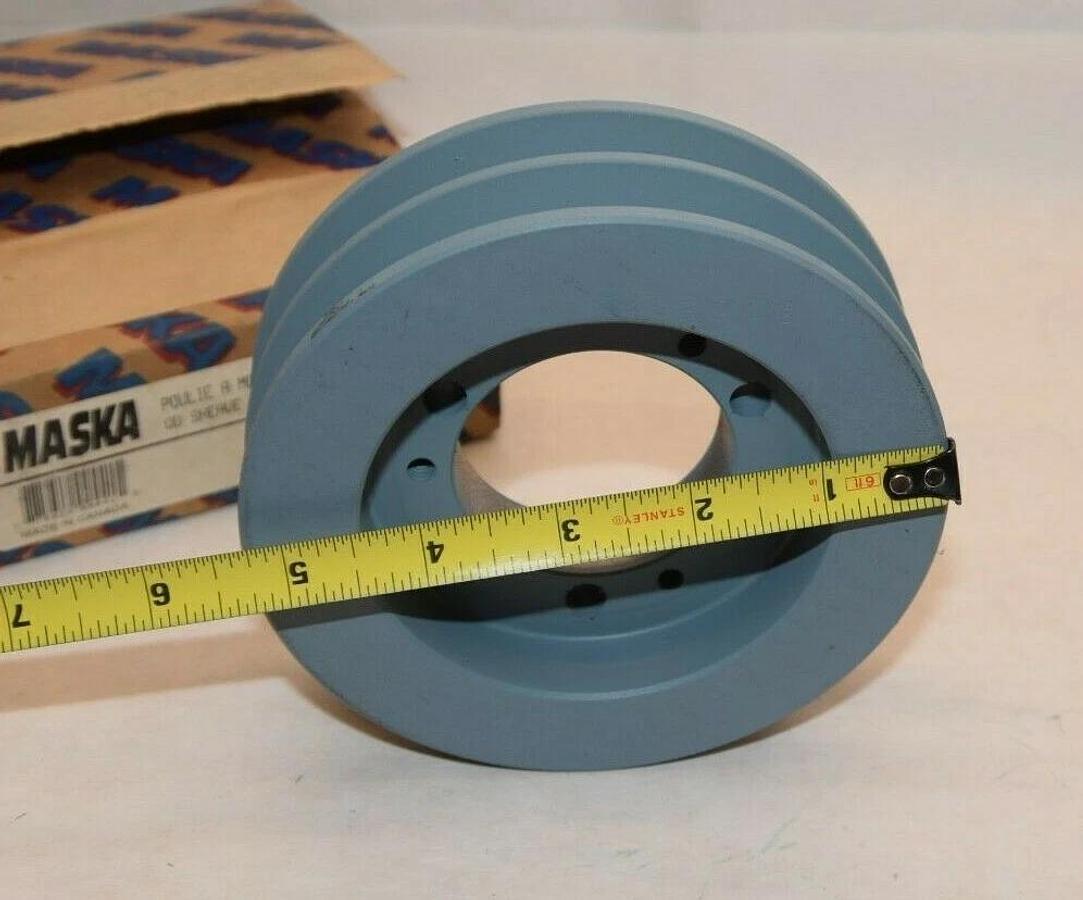 (NEW) MASKA 2B50 QD (SDS) Double Bushing Sheave