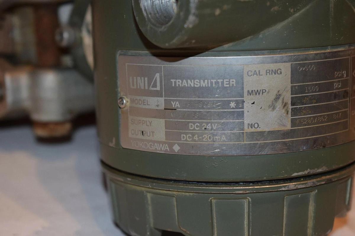 Used YOKOGAWA YA43F-SCS4/FMF1/TBS  YA43FSCS4FMF1TBS  Pressure Transmitter
