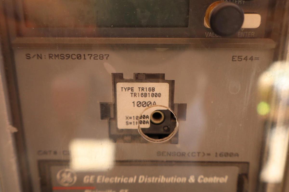 Used GE Power Break Breaker 1600 Amp 1600A TC1616TTHR C216LSHG Plug TR16B1000 1000a