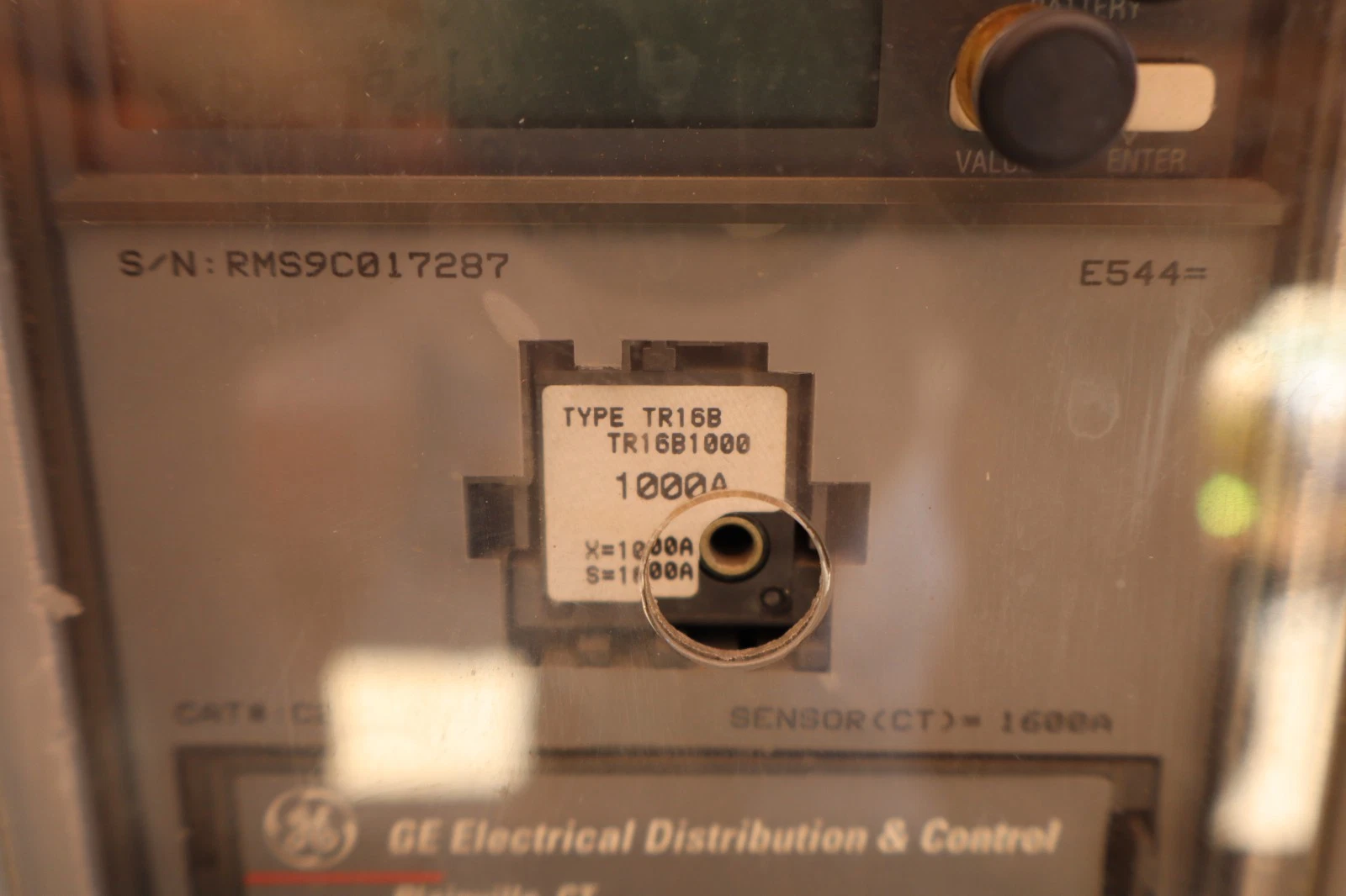 Used GE Power Break Breaker 1600 Amp 1600A TC1616TTHR C216LSHG Plug TR16B1000 1000a