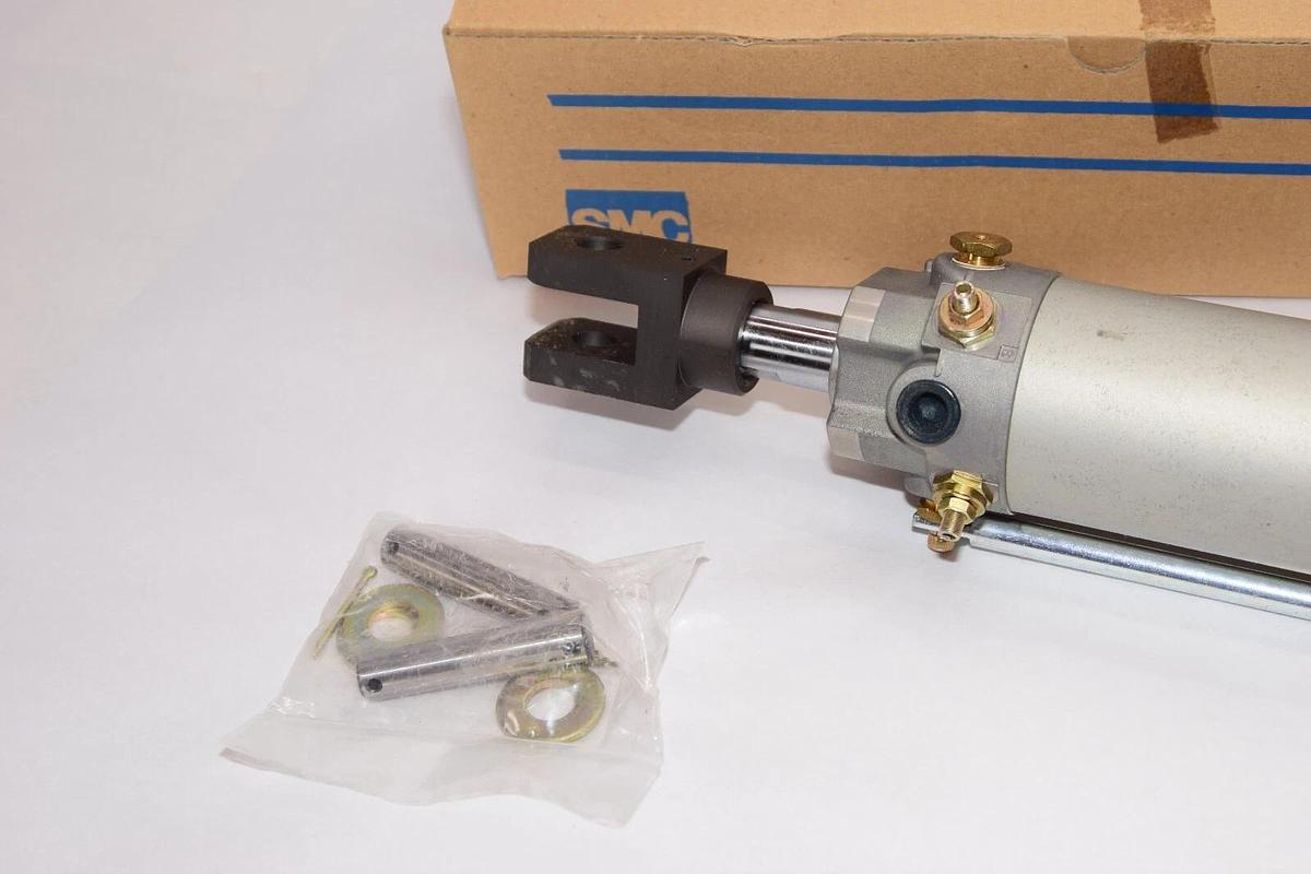 (NEW) SMC CKG1T50-150Y2PN 1.0MPa Clamp Cylinder