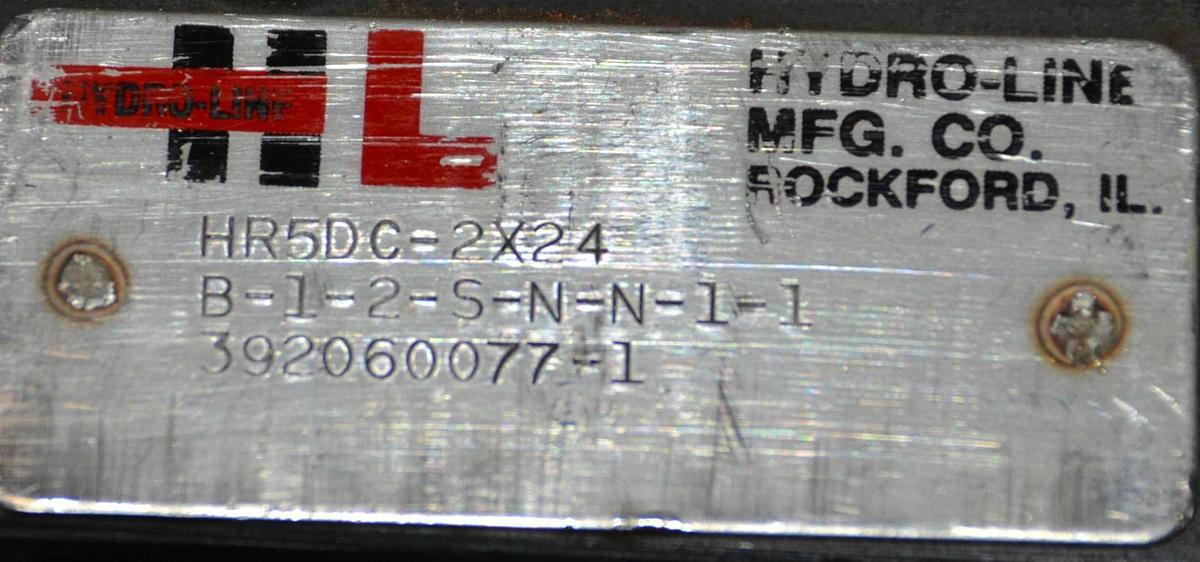 Refurbished HYDRO LINE CYLINDER HR5DC-2X24 HR5DC2X24 HR5DC 2X2 B-1-2-S-N-N-1-1 392060077-1