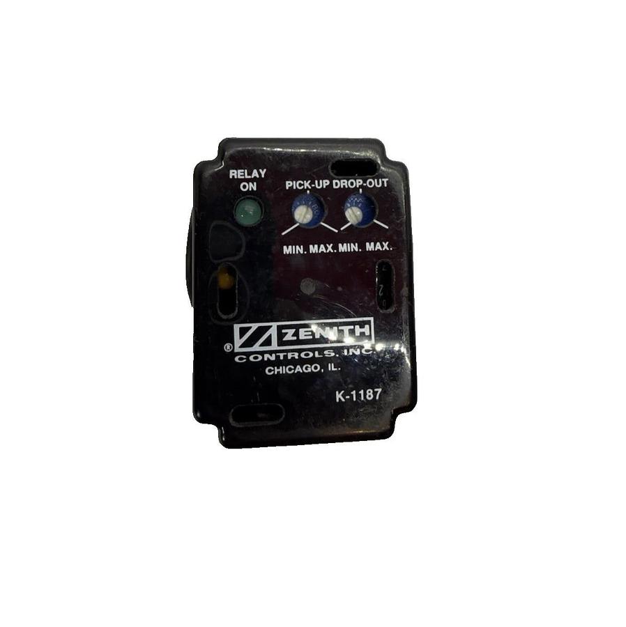 ZENITH K-1187 , K1187 ARSM-3 Solid State Voltage Sensor Relay, With Base (New)