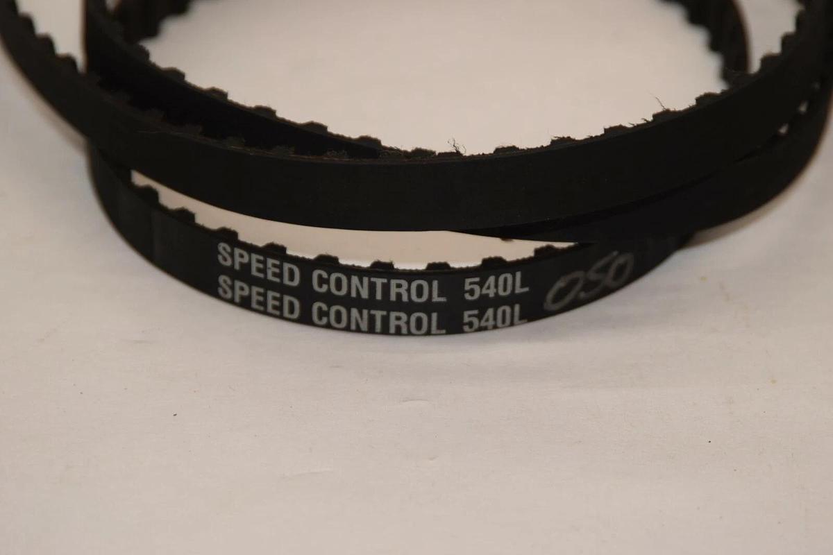 (NEW - Lot of 2) SPEED CONTROL 540L 050 540L050 540L-050 Timing Belt USA
