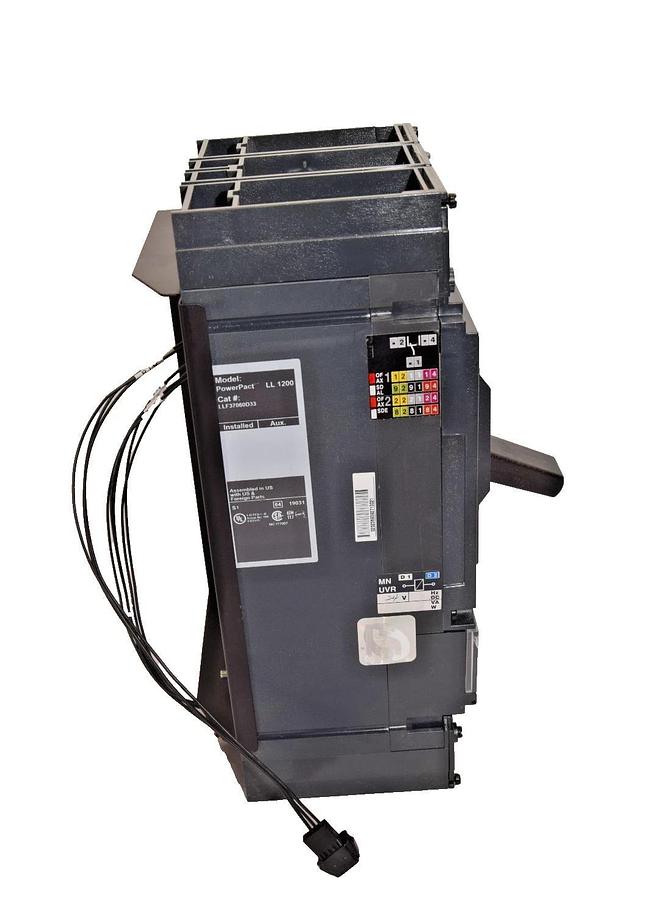 Square D PowerPact LL1200 Breaker LLF37060D33 600A 600 Amp 3p (New, take out)