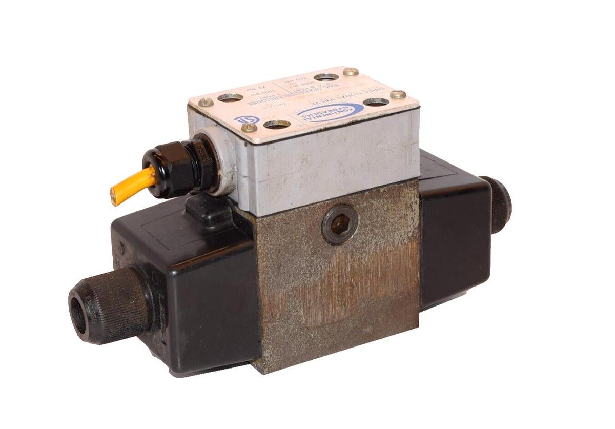 Used CONTINENTAL HYDRAULICS VS12M-3F-GB-60L-H 120/110V 50/60Hz 45W Directional Valve
