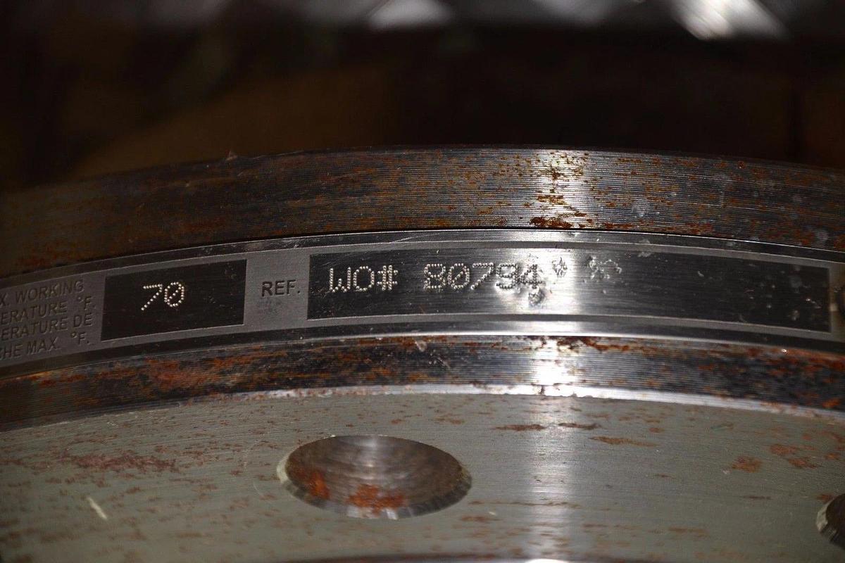 Senior Flexonics 6"x12" Expansion Joint Stainless Steel Flex  6" Flow 12" flange