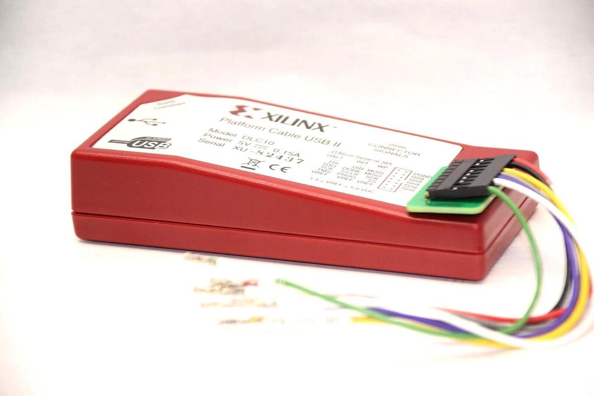 Used XILINX DLC10 5V 0.15A Platform Cable USB II