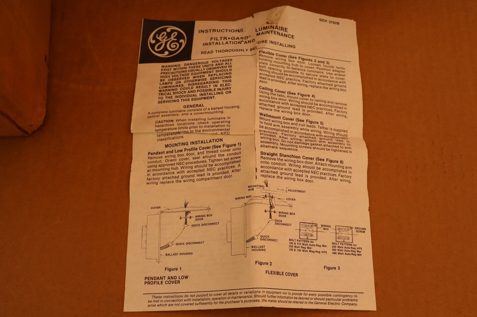 GE General Electric Filtrgard Ballast ASM H2115S 150W 120v (New)