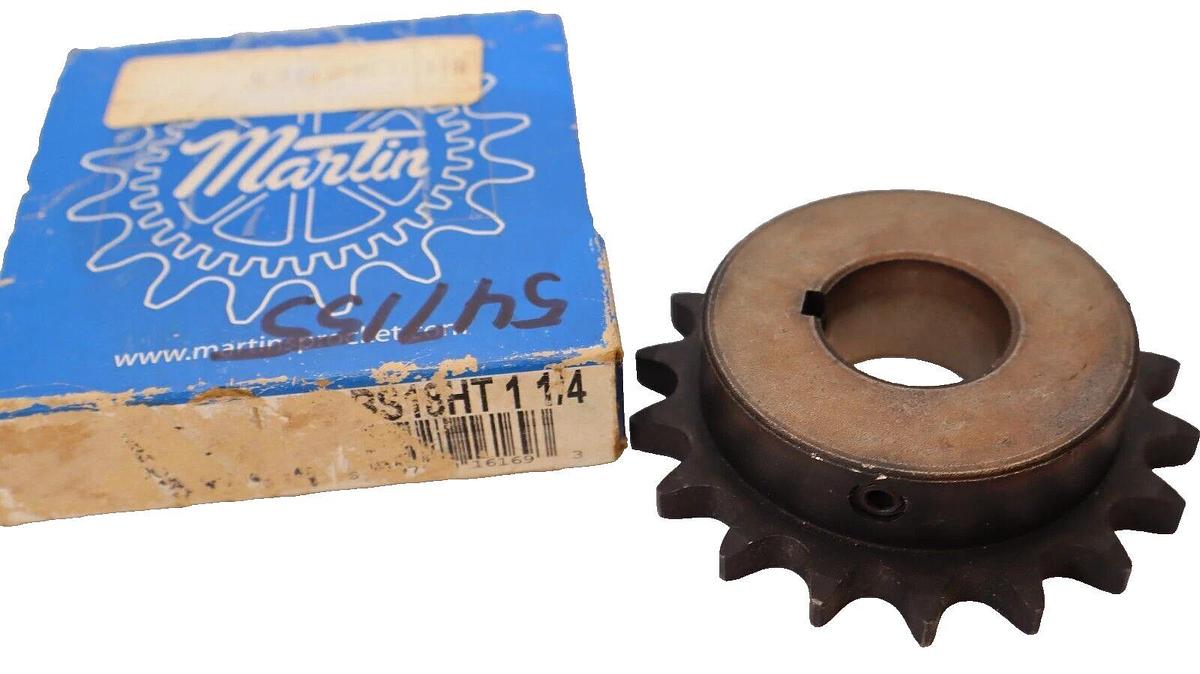 (NEW) MARTIN 50BS18HT 1-1/4" Bore Sprocket