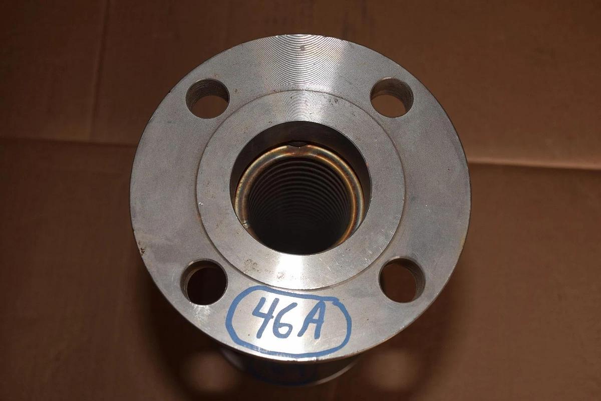 IDEAL 12" Stainless Steel Flexible Coupling 2" ID SA182 B16 150# 304ss 12" Long