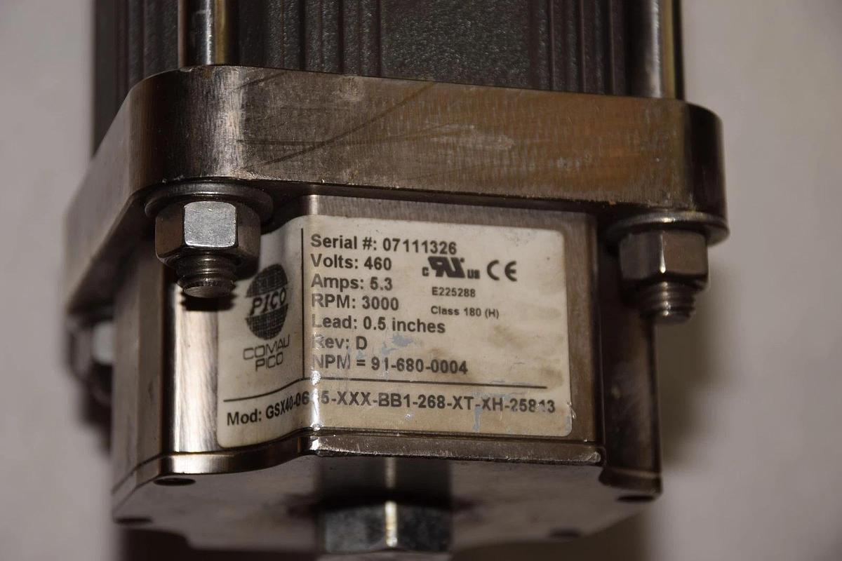 Refurbished PICO GSX40-0605-XXX-BB1-268-XT-XH-25813 Servo Actuator 460V 3000 RPM