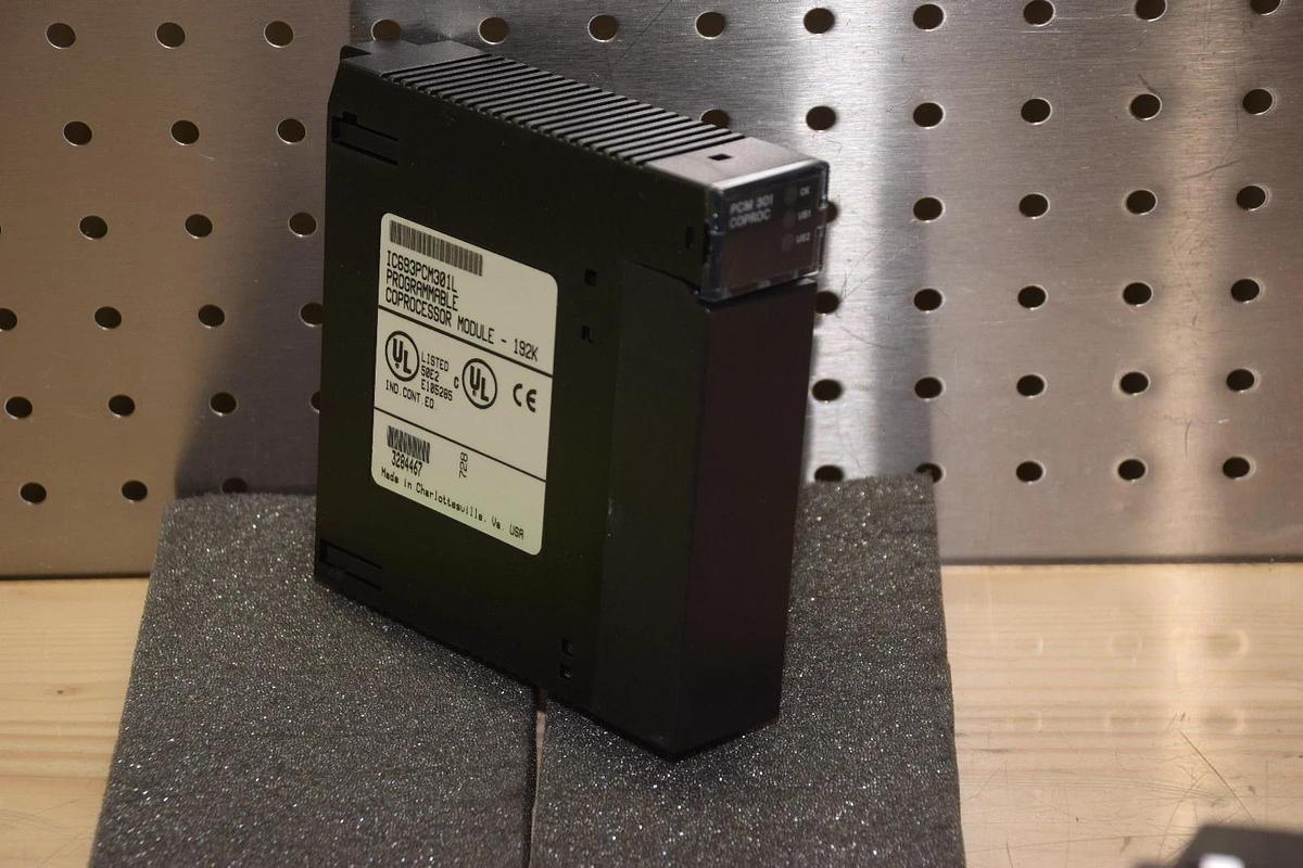 Used GE Fanuc IC693PCM301L  Programmable Coprocessor Module 192K