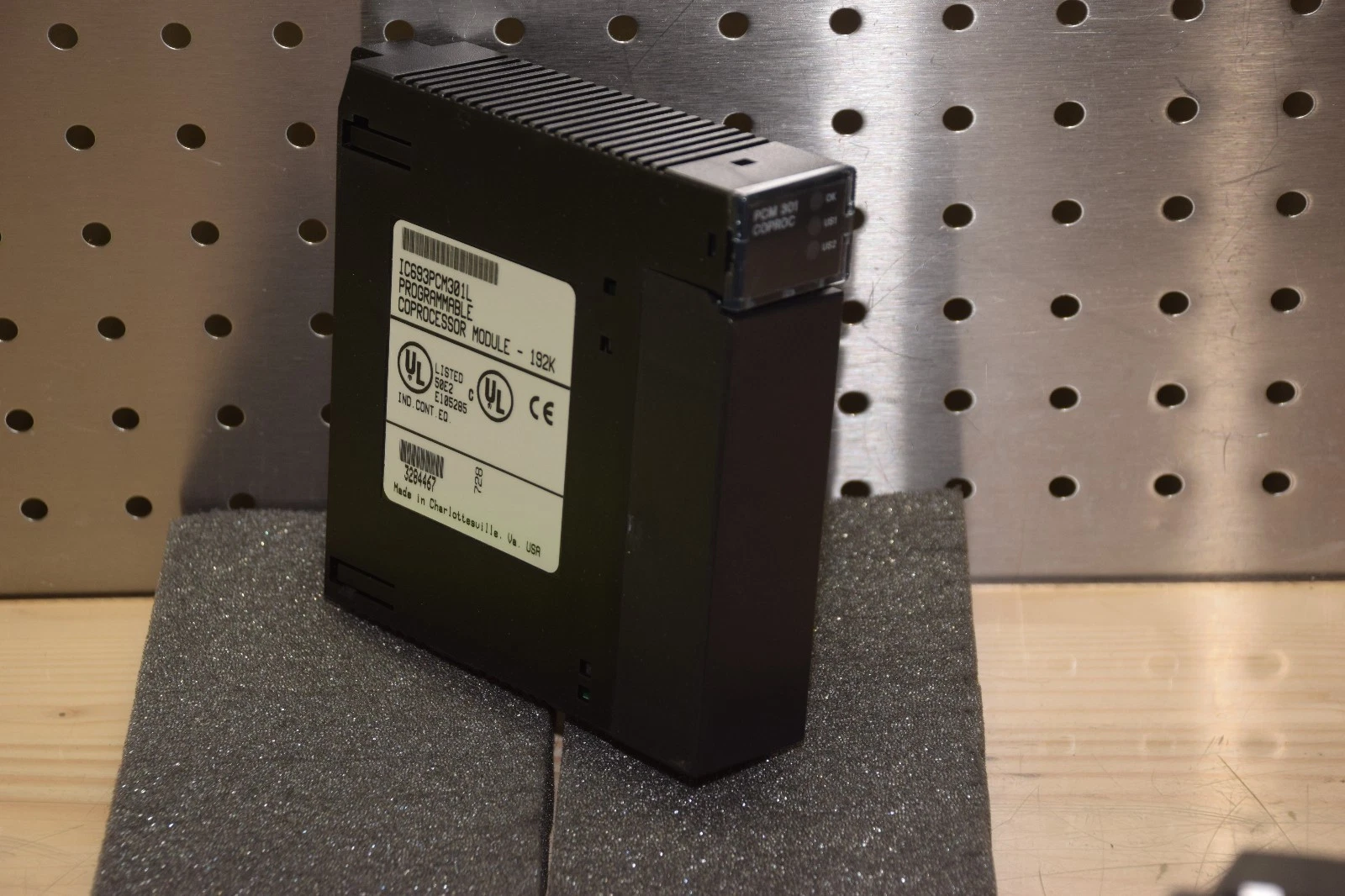 Used GE Fanuc IC693PCM301L  Programmable Coprocessor Module 192K