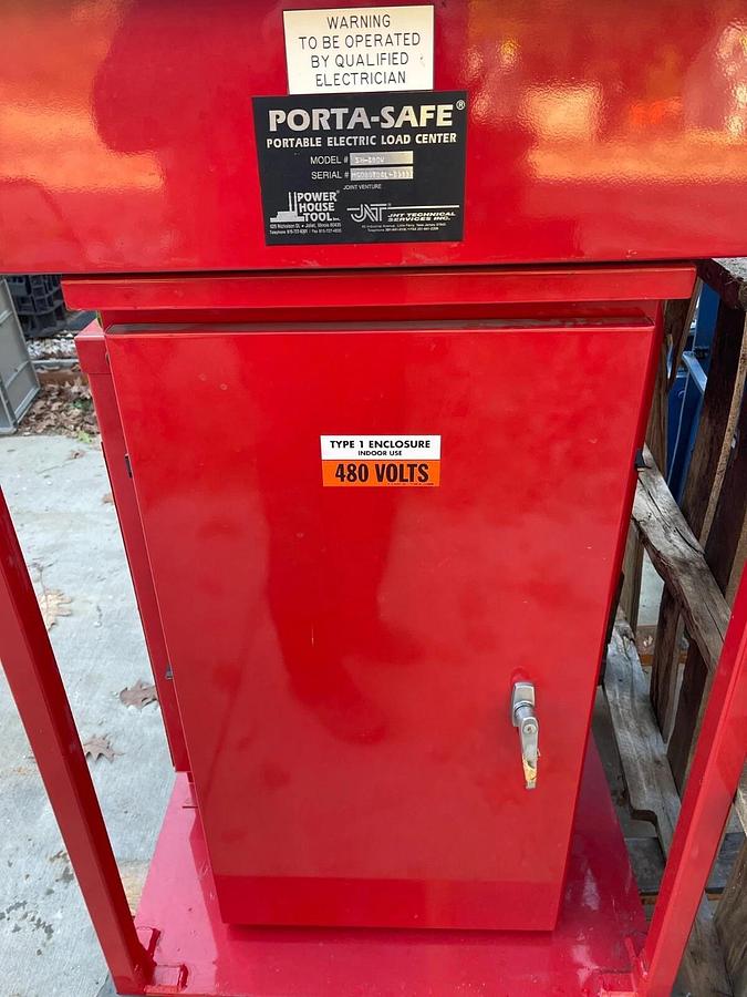 Porta-Safe Portable Electric Load Center SH-480V S2T25 25kva