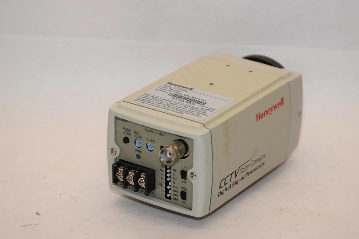 Used HONEYWELL HCC484L 12Vdc 24Vac 3.5W Color Camera