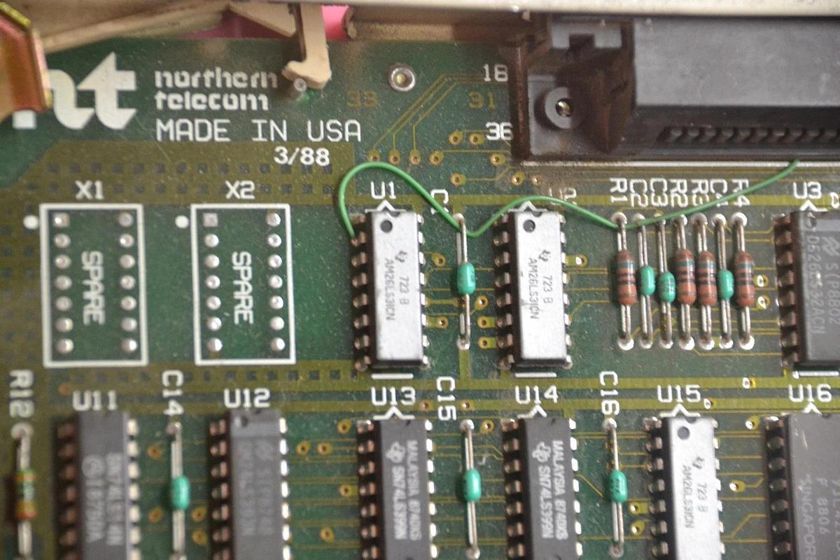 Used NORTHERN TELECOM QPC414B CIRCUIT BOARD
