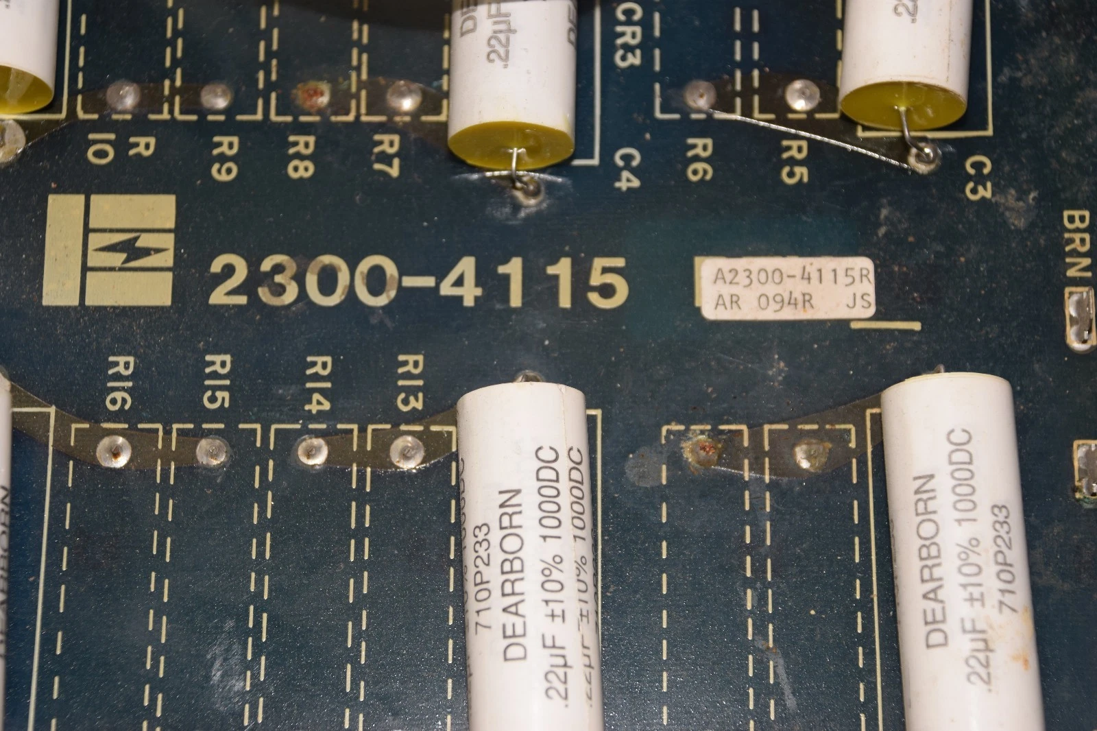Used EMERSON CONTROL TECHNIQUES 2300-4115 23004115 A2300-4115R CIRCUIT BOARD