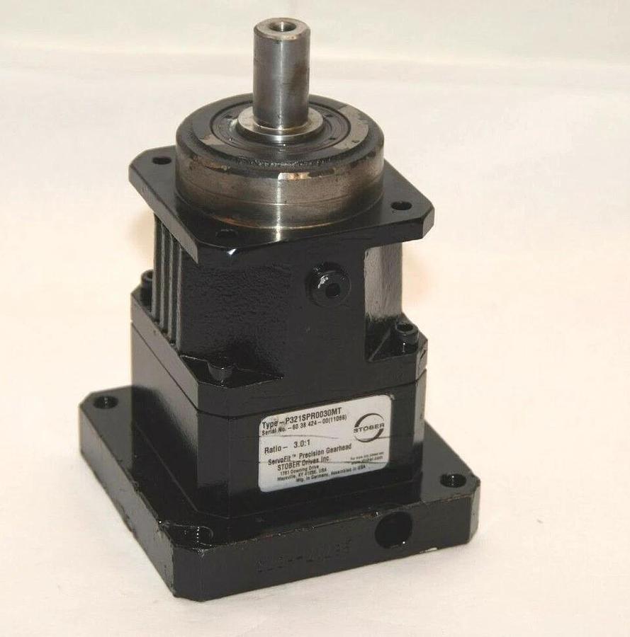 Used STOBER P3321SPR0030MT 3.0:1 Ratio ServoFit Precision Gearhead