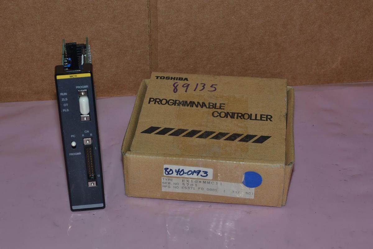 TOSHIBA CORP. PLC MC11 MODULE EX10*MMC11 EX10 MMC11 EX10MMC11 NEW