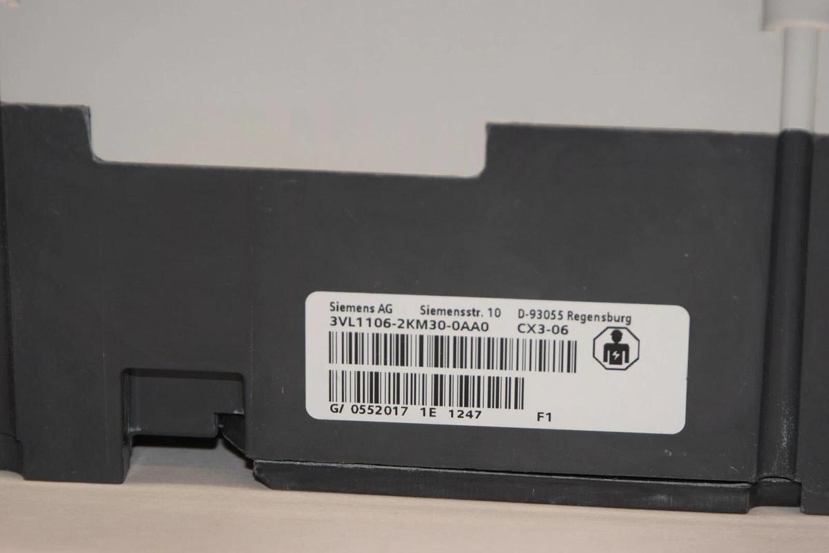 Siemens HCGA 60A 60 Amp A Breaker HCX3B060 3VL1106-2KM30-0AA0 (NEW Takeout)