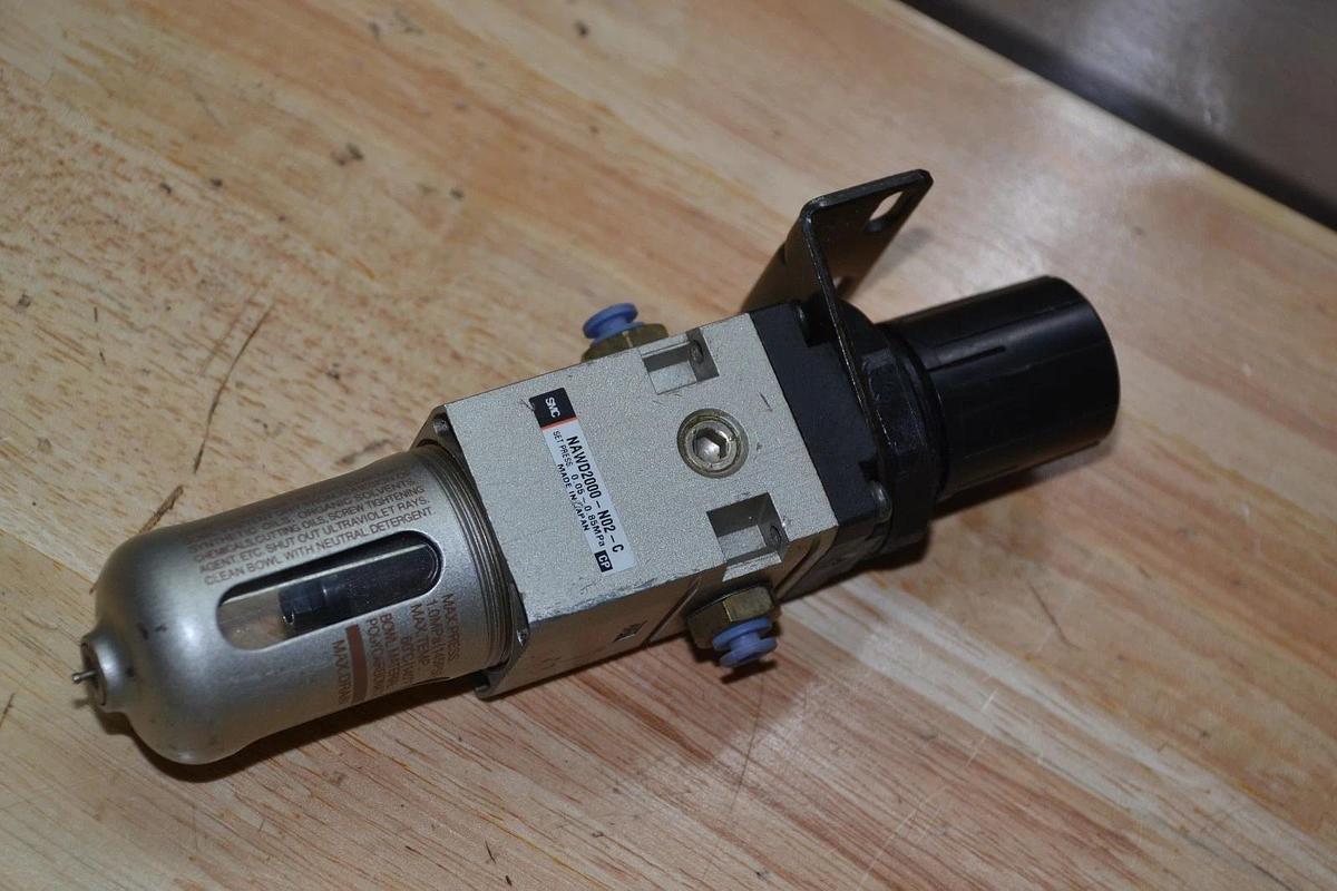 Used SMC NAWD2000-N02-C 0.05-0.85MPa PNEUMATIC FILTER-REGULATOR