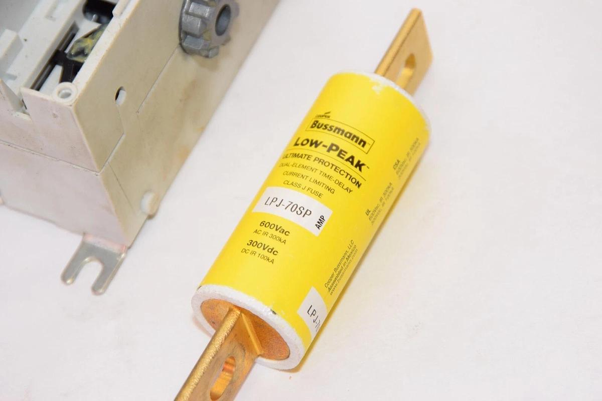 Used ABB OS100GJ30 100A Amp 600Vac LPJ-70SP General Purpose Switch *Missing Cover*