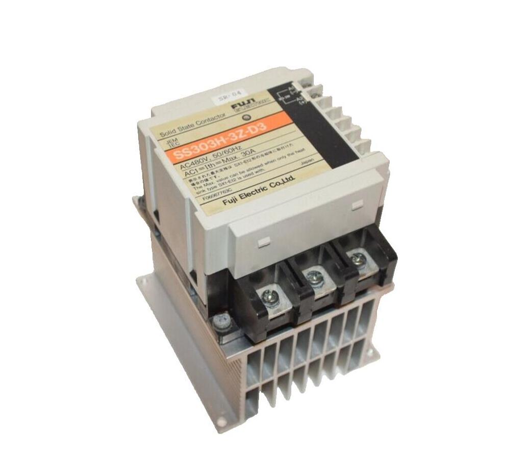 Used FUJI ELECTRIC SS303H-3Z-D3 30A SS303H3ZD3 SOLID STATE CONTACTOR