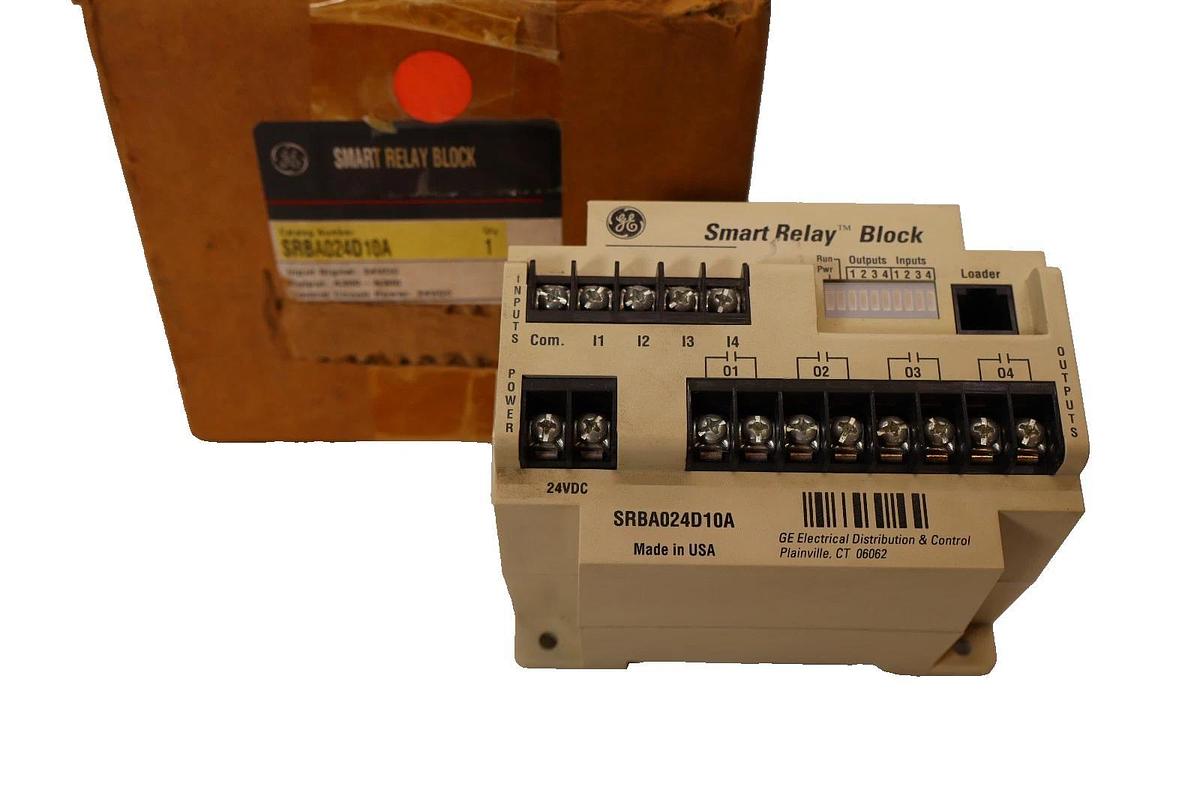 General Electric Smart Relay Block 24Vdc , SRBA024D10A (New)