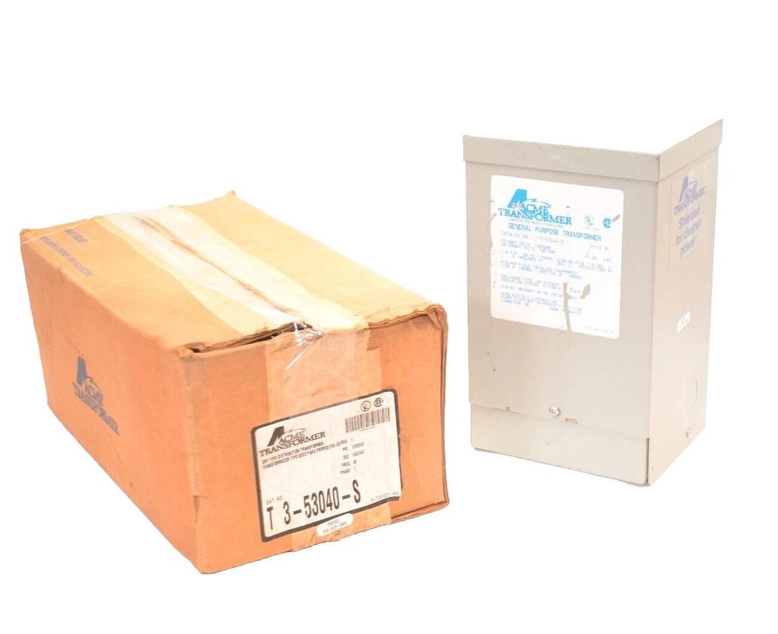 (NEW) ACME TRANSFORMER T-3-53040-S T353040S General Purpose Transformer
